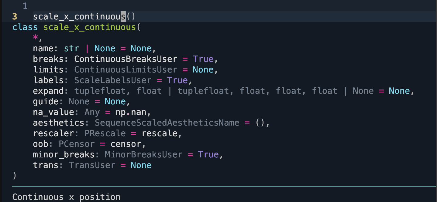 New Scale Signature IDE Hint